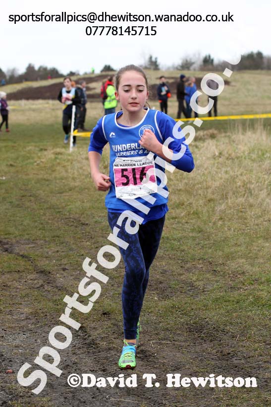 Girls under-13s Start Fitness NEHL, Wrekenton, Gateshead. Photo: David T. Hewitson/Sports for All Pics